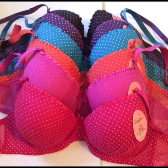 Pink Polka Dot Bra NWT - Picture 6 of 6